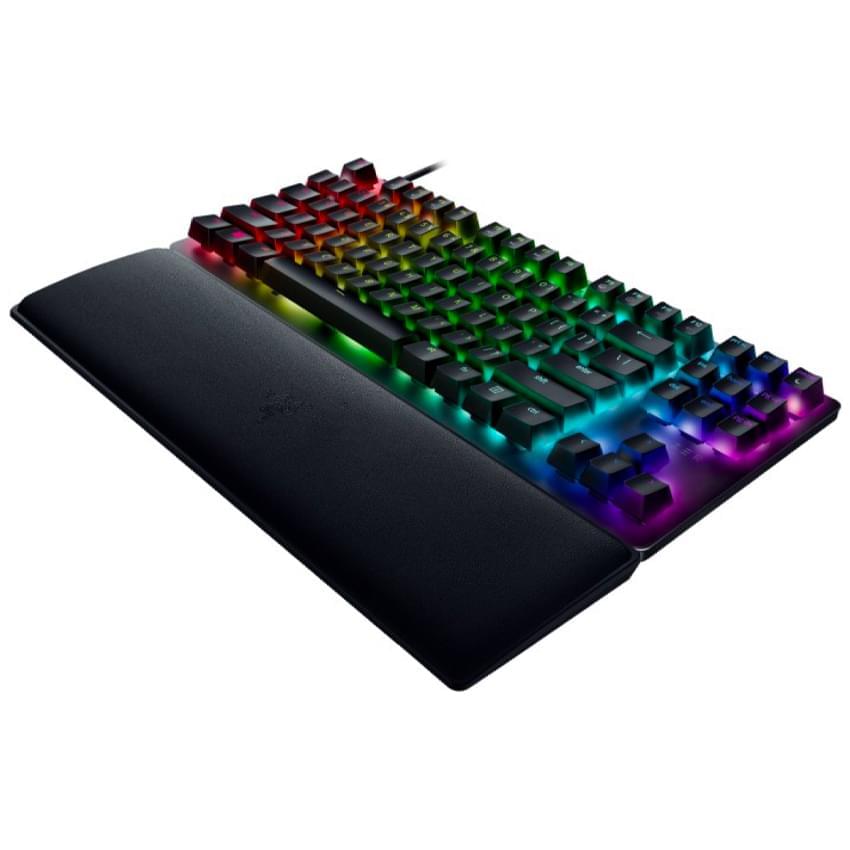 Teclado Mecanico Razer Huntsman V2 Tkl Negro Rgb Switch Red